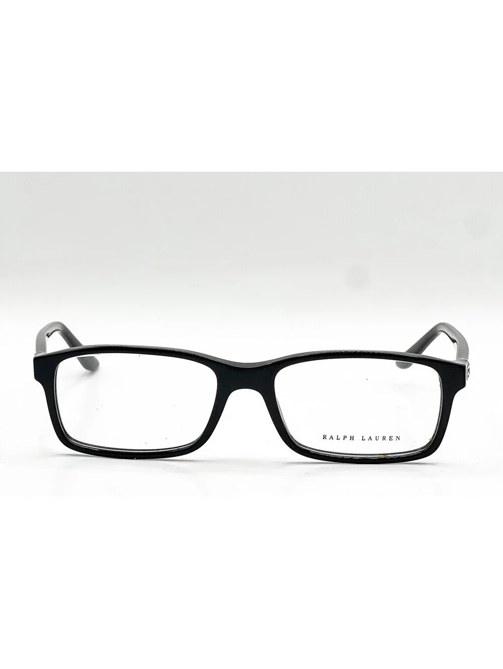 Ralph Lauren RL 6144 5001 Black Rectangle Authentic Eyeglass Frames 55-17-145